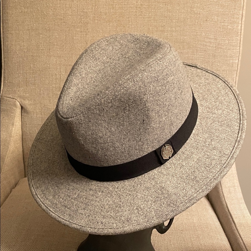 Wool Blend Fedora Hat